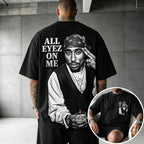 Unisex West Coast Legend Print Short-Sleeve T-Shirt