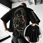 Unisex Anime-Style Retro Oversized T-Shirt