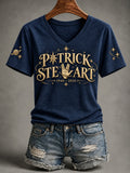 Women's Casual Commemorative Printed T-shirt