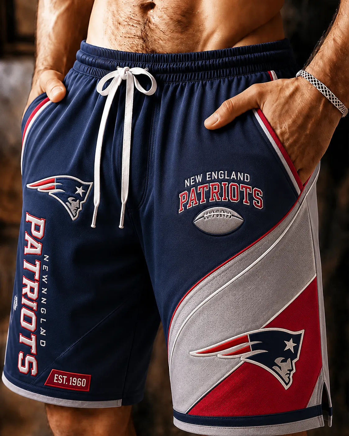 Men's Colorblock Sports Shorts