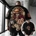 Unisex Anime-Style Retro Oversized T-Shirt