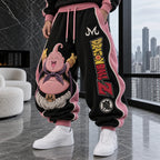 Unisex Loose-fit Casual Lantern-style Sweatpants