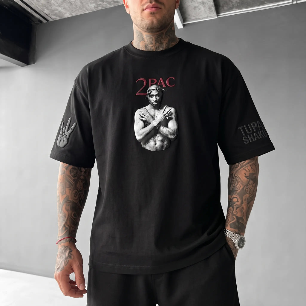 Unisex West Coast Legend Print Short-Sleeve T-Shirt