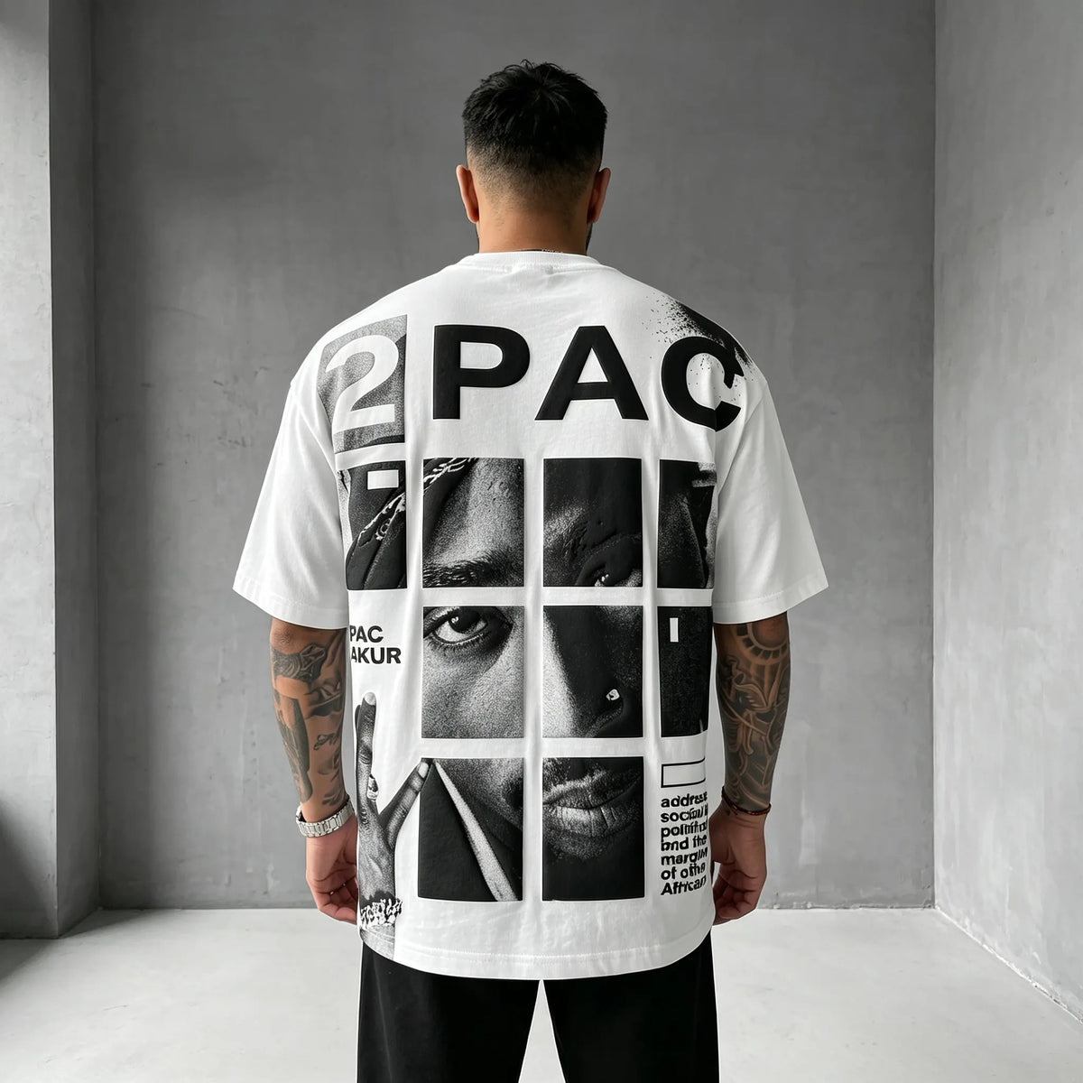 Unisex West Coast Legend Print Short-Sleeve T-Shirt
