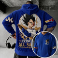 Unisex Oversized Casual Anime-print Corduroy Hoodie
