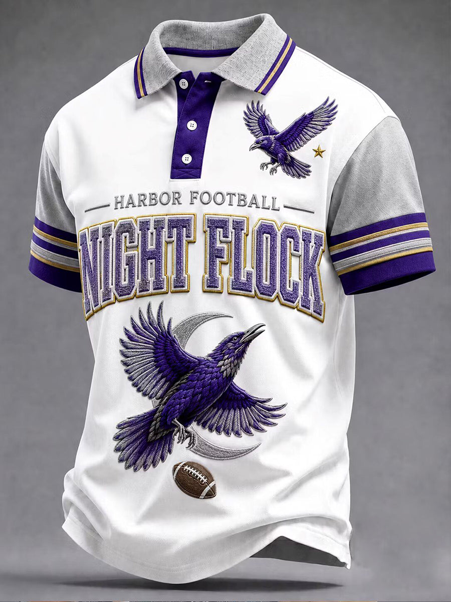 Men's Football Fan Polo Shirt