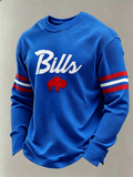 Men's Long-Sleeved Football Fan Top