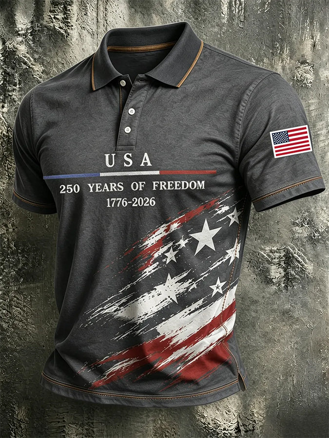 250Th Anniversary Printed Polo Shirt In The United States