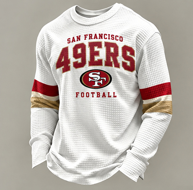 Men's Long-Sleeved Football Fan Top