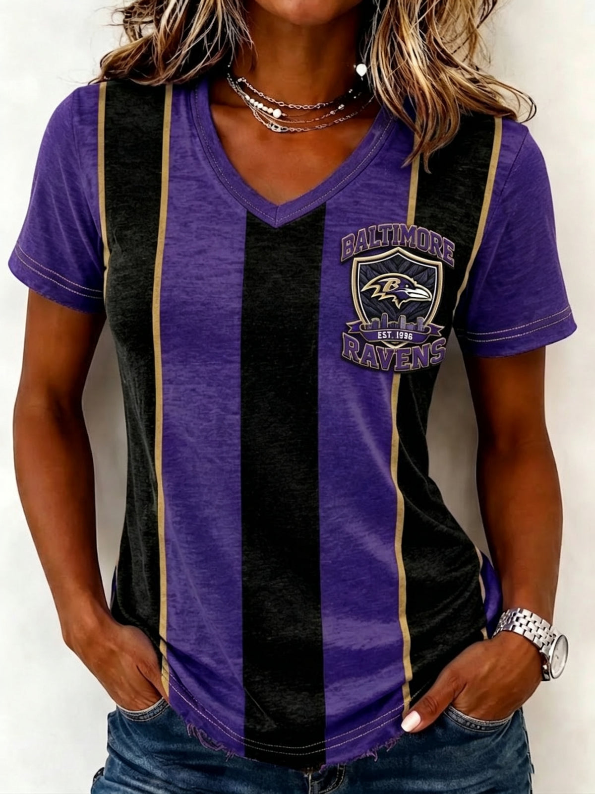 Women's Football T-Shirt