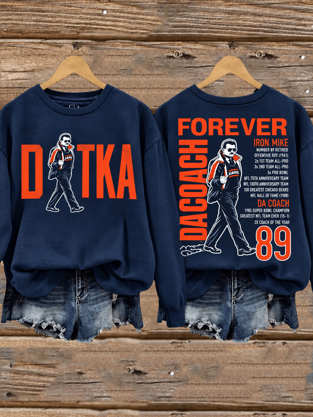 Women's Casual Printed Long-Sleeve Sweatshirt