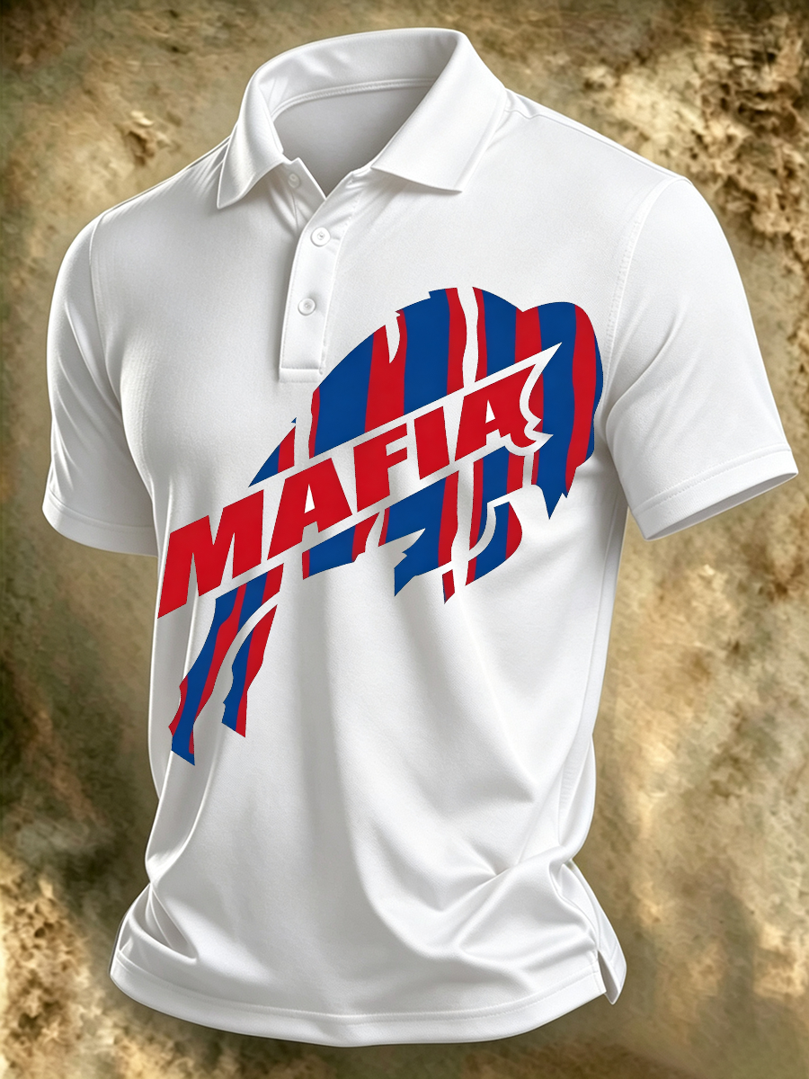 Men's Football Fan Polo Shirt