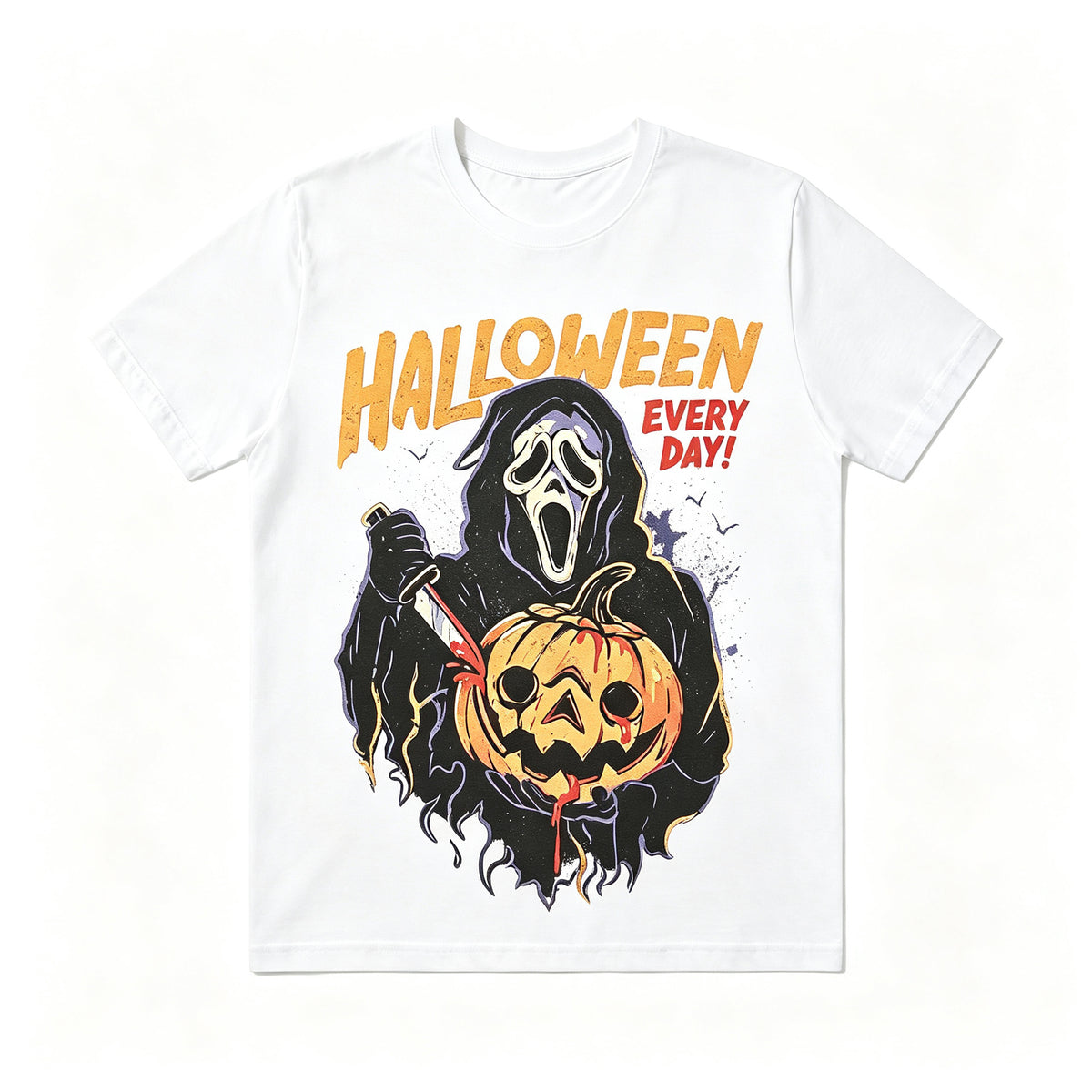 Vintage Ghostface Horror Halloween Tee