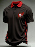 Men's Print Polo Shirt