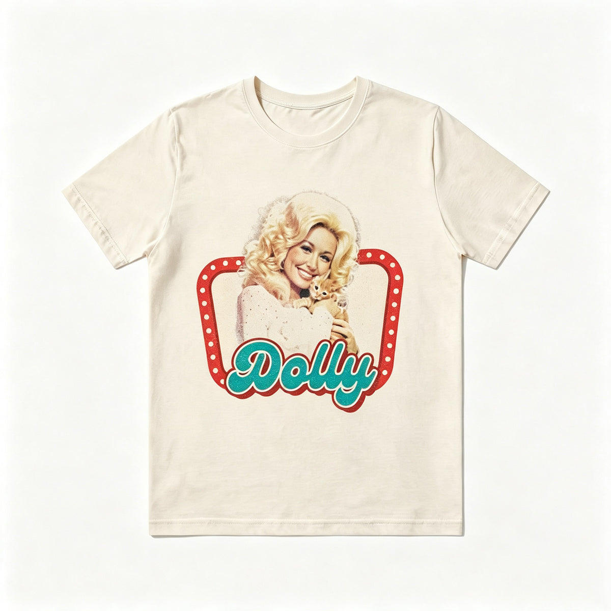 Vintage 70s Country Singer Portrait T‑Shirt