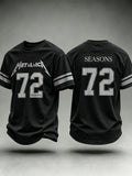 Men's Music Tour Printed Casual T-Shirt