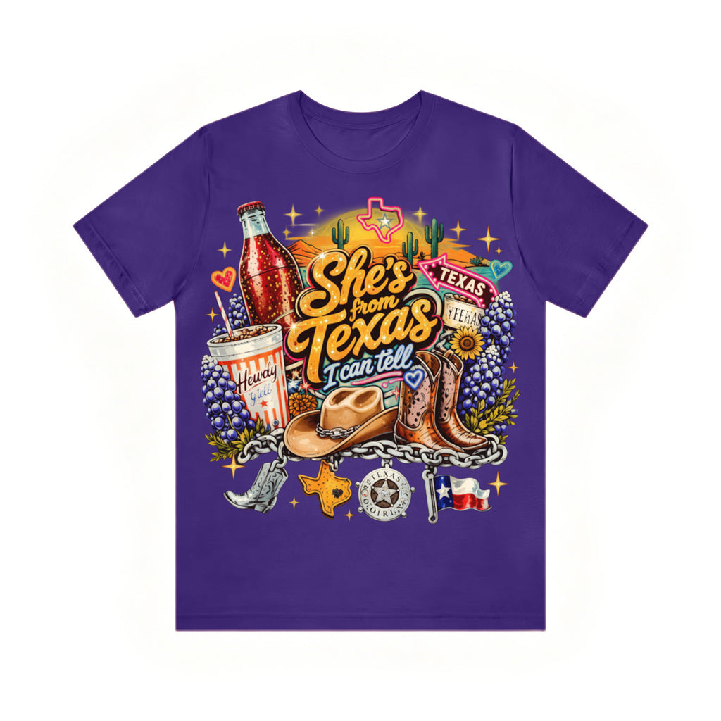 She's From Texas I Can Tell Shirt