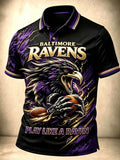 Men's Football Fan Polo Shirt
