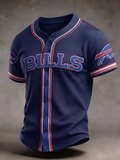 Men's Football Fan Print Sports Jersey
