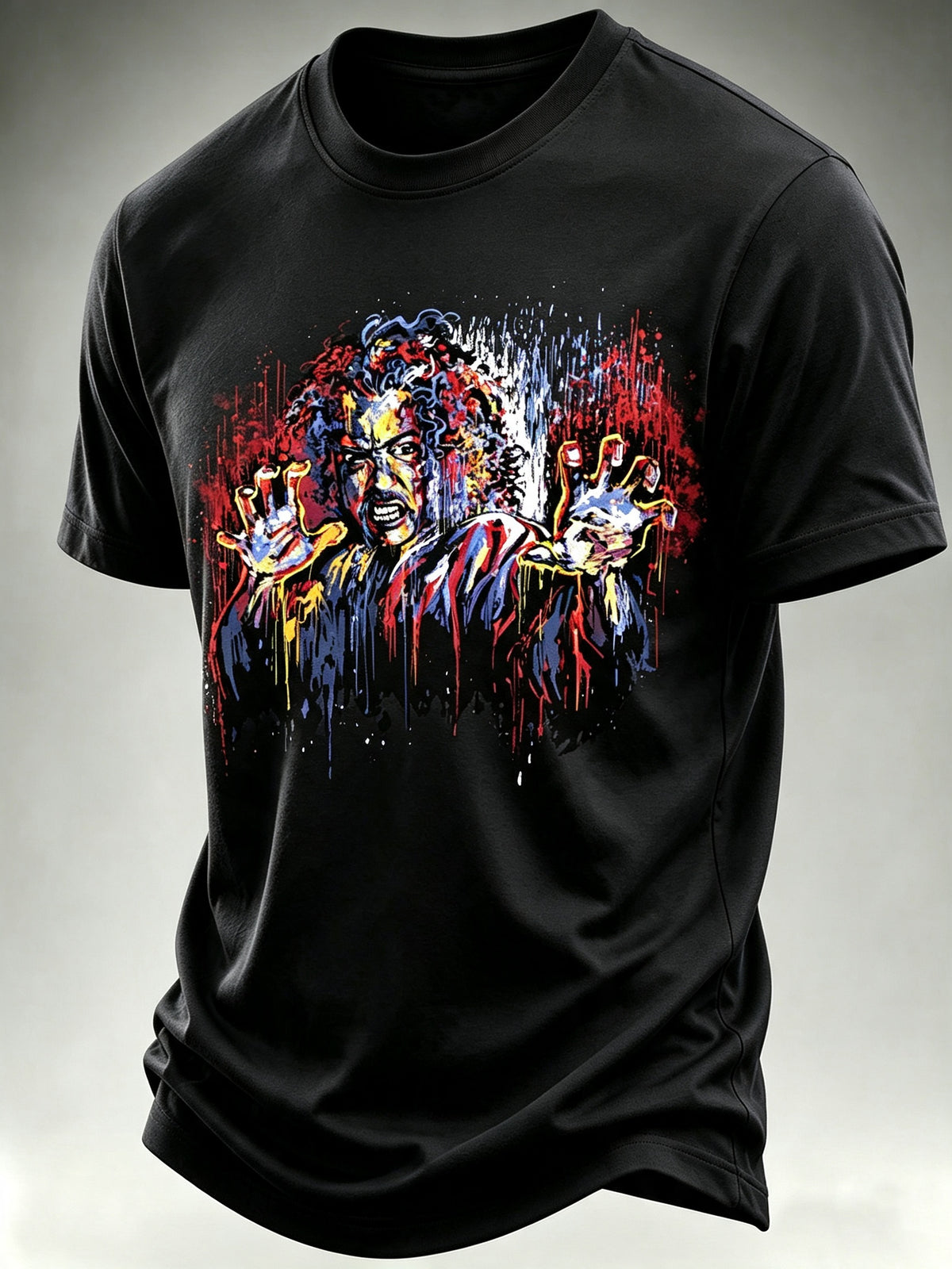 Sho'Nuff Graffiti Art Print Men T‑Shirt