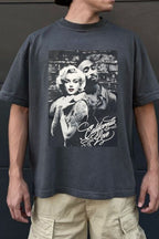 Marilyn Monroe and Tupac Shakur Graphic Tee For Men