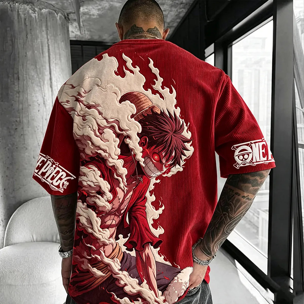 ONE PIECE Unisex Anime Inspired Vintage T-Shirt
