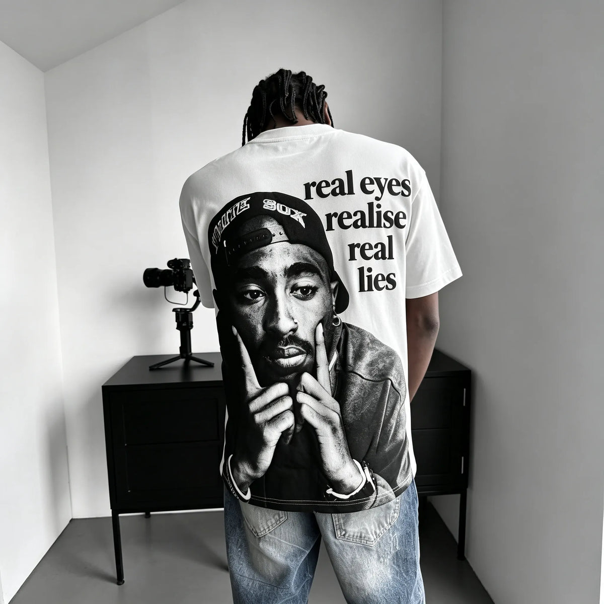 Unisex West Coast Legend Print Short-Sleeve T-Shirt