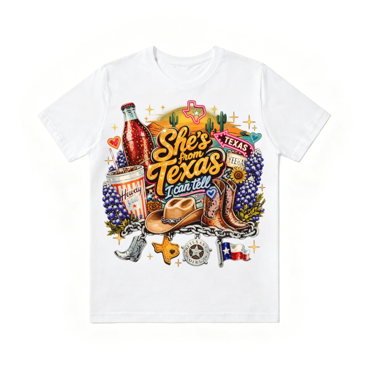 She's From Texas I Can Tell Shirt
