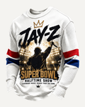 Jay-Z Golden Stage Graphic Long-Sleeve Shirt