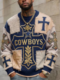 Men's Football Print Sweatershirts