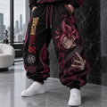 Unisex Loose-fit Casual Lantern-style Sweatpants