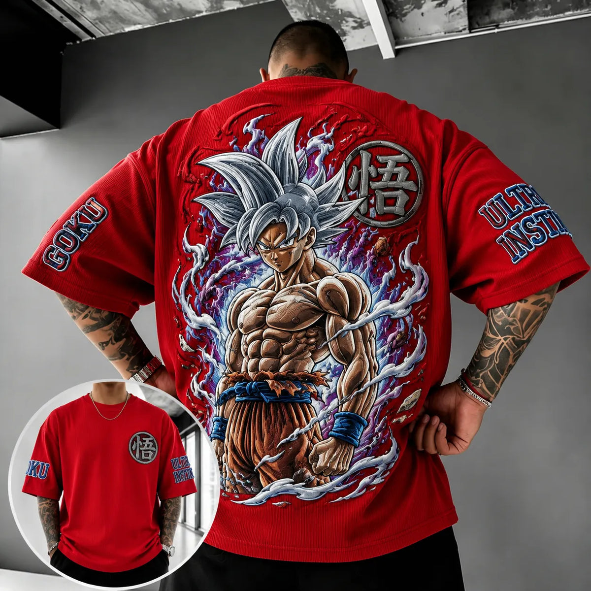 Men's Cartoon Short-Sleeve T-Shirt