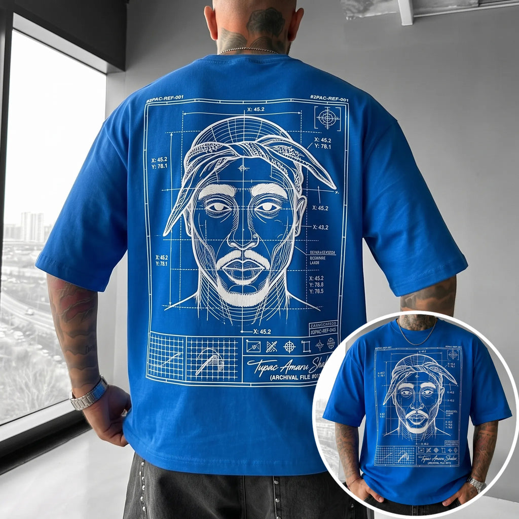 Unisex West Coast Legend Print Short-Sleeve T-Shirt