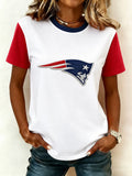 Women's Football Print T-Shirt