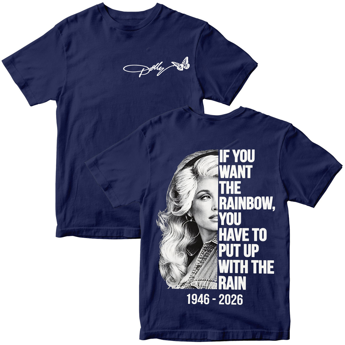 Vintage Dolly Parton Memorial T-Shirt
