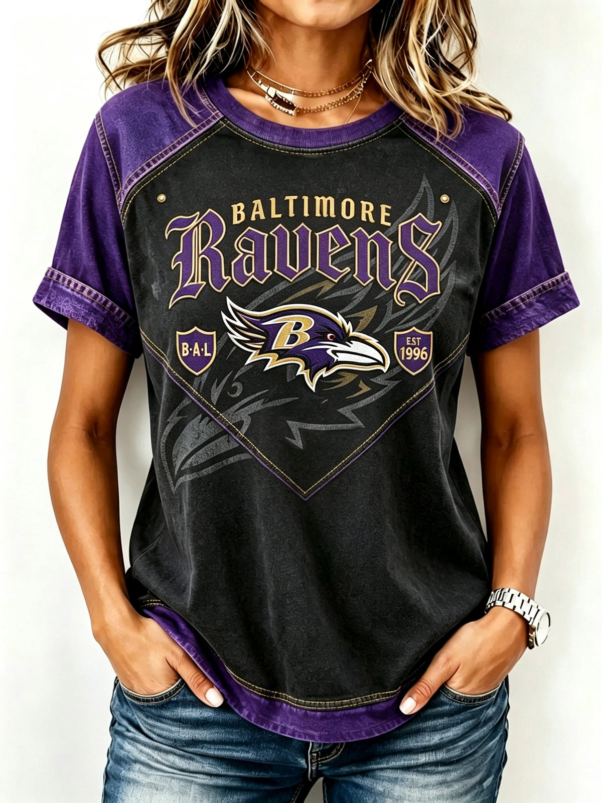 Women's Football T-Shirt