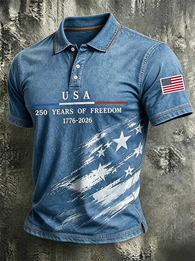 250Th Anniversary Printed Polo Shirt In The United States