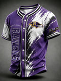 Men's Football Fan Print Sports Jersey