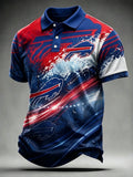 Men's Football Fan Polo Shirt