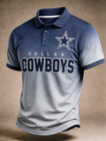 Men's Football Polo Shirt