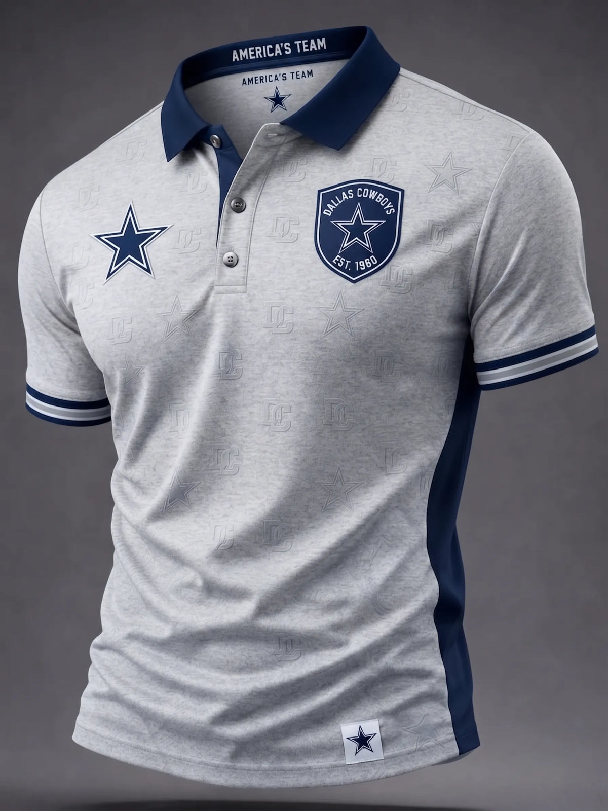 Men's Football Short-Sleeve Polo Shirt