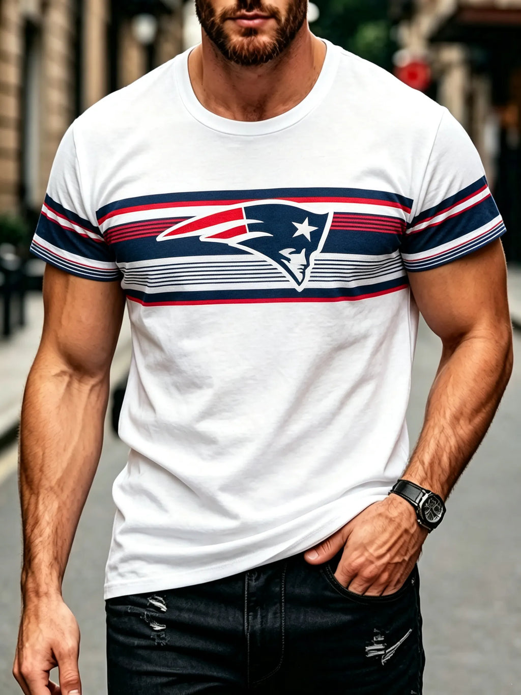 Men's Football Short-Sleeve T-Shirt