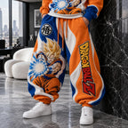 Unisex Loose-fit Casual Lantern-style Sweatpants