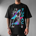 Unisex West Coast Legend Print Short-Sleeve T-Shirt
