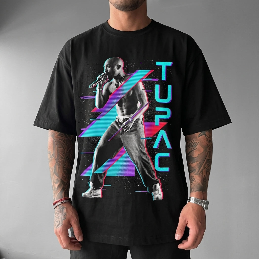 Unisex West Coast Legend Print Short-Sleeve T-Shirt