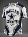 Men's Football Print T-shirt