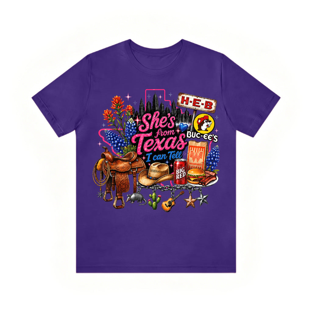 She's From Texas I Can Tell Shirt