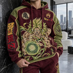 Unisex Oversized Casual Anime-print Hoodie