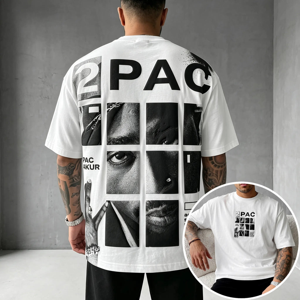 Unisex West Coast Legend Print Short-Sleeve T-Shirt