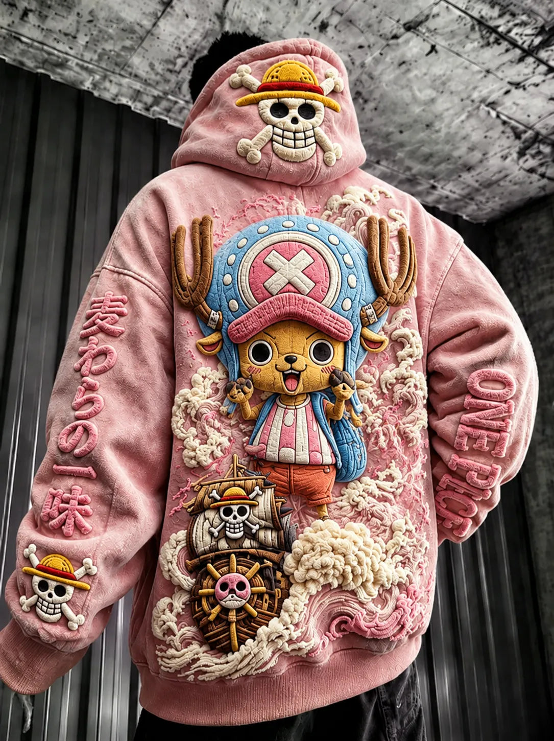 Men's Hoodie Designed Specifically For Anime Fans.